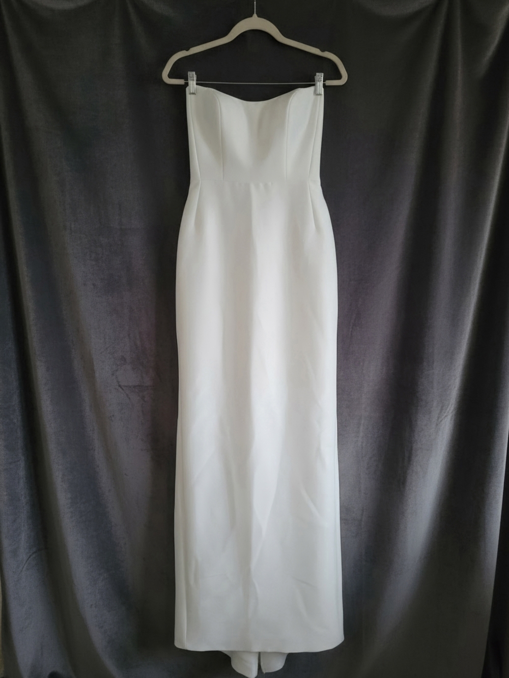 Jenny Yoo Strapless White Catalina Classic Wedding Gown, NWT Timeless Bridal - Picture 5 of 9